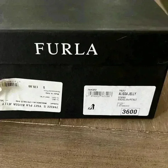 FURLA Alissa jelly pink peach heels - Picture 5 of 5